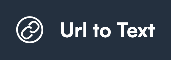 Urltotext Urltotext